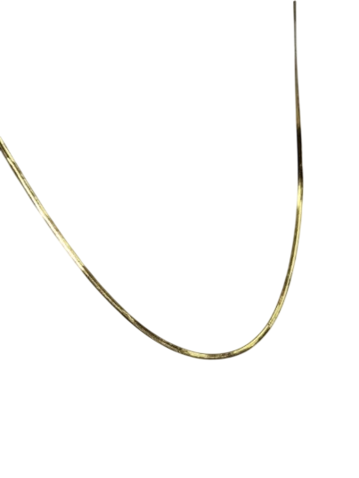 316L Paslanmaz Çelik 2mm İtalyan Zincir Kolye - 45cm